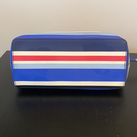 Kate Spade Evangelie Laurel Way Striped Satchel - Picture 8 of 14